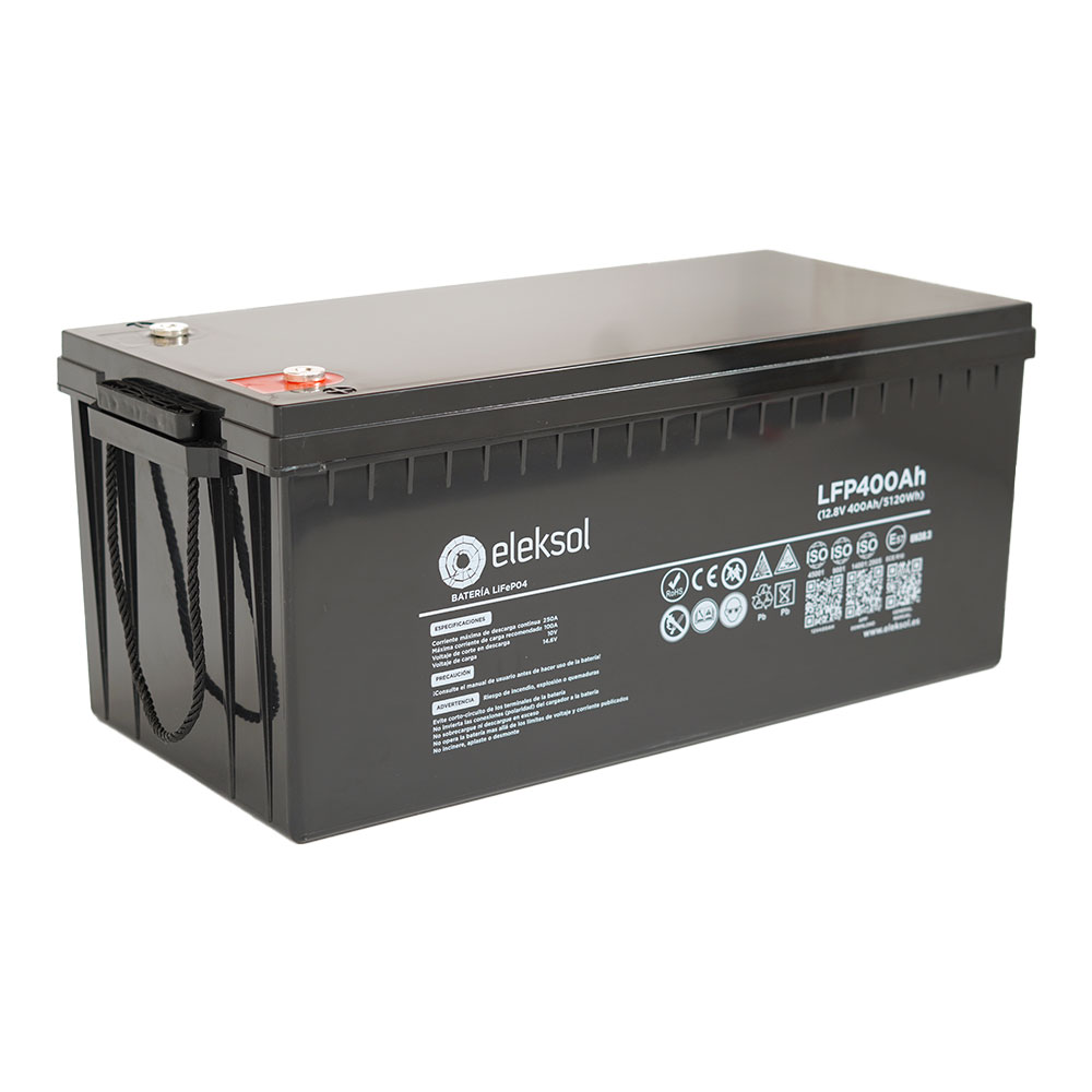 Batería Litio Eleksol 400Ah/12,8V Bluetooth