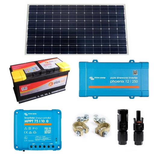 [AI-0.3K] KIT Sistema Aislado Monoblock 300W h/día