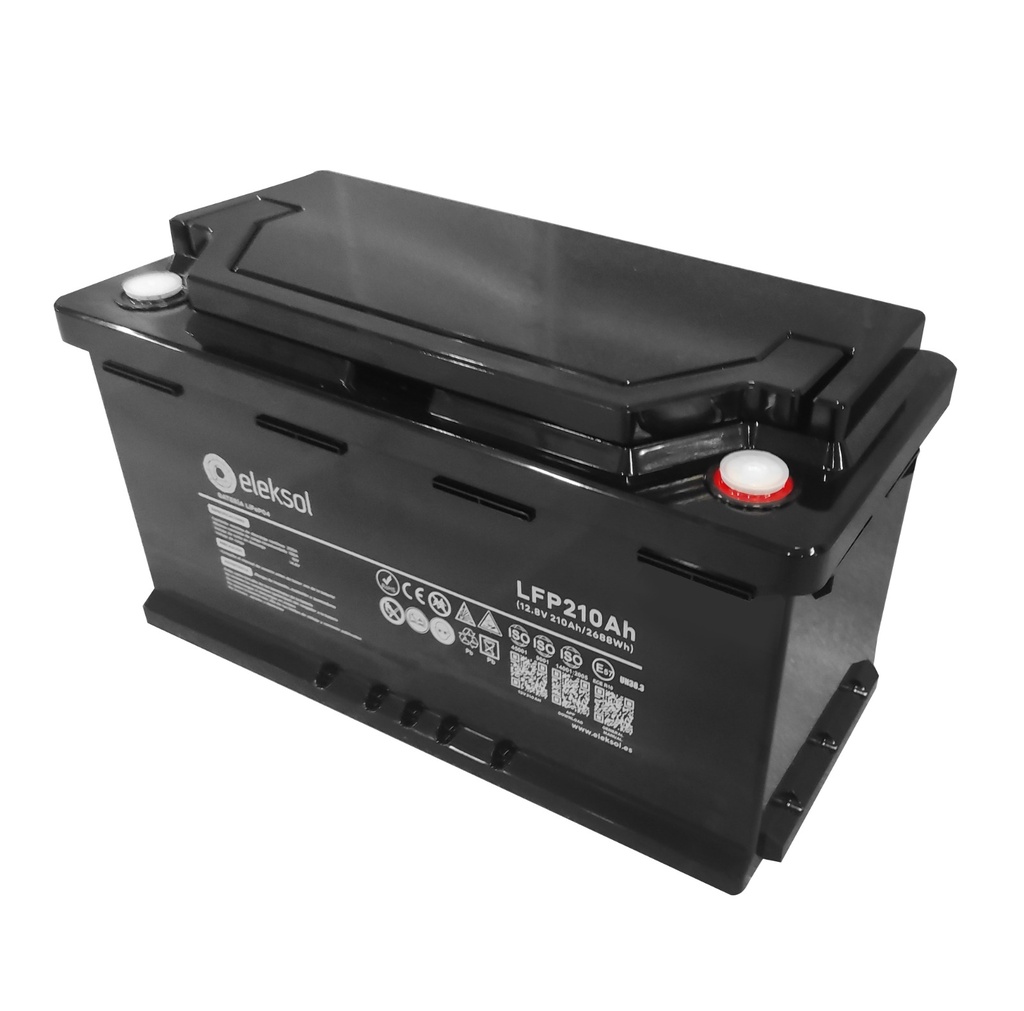 Batería Litio Eleksol 210Ah/12,8V Bluetooth V2