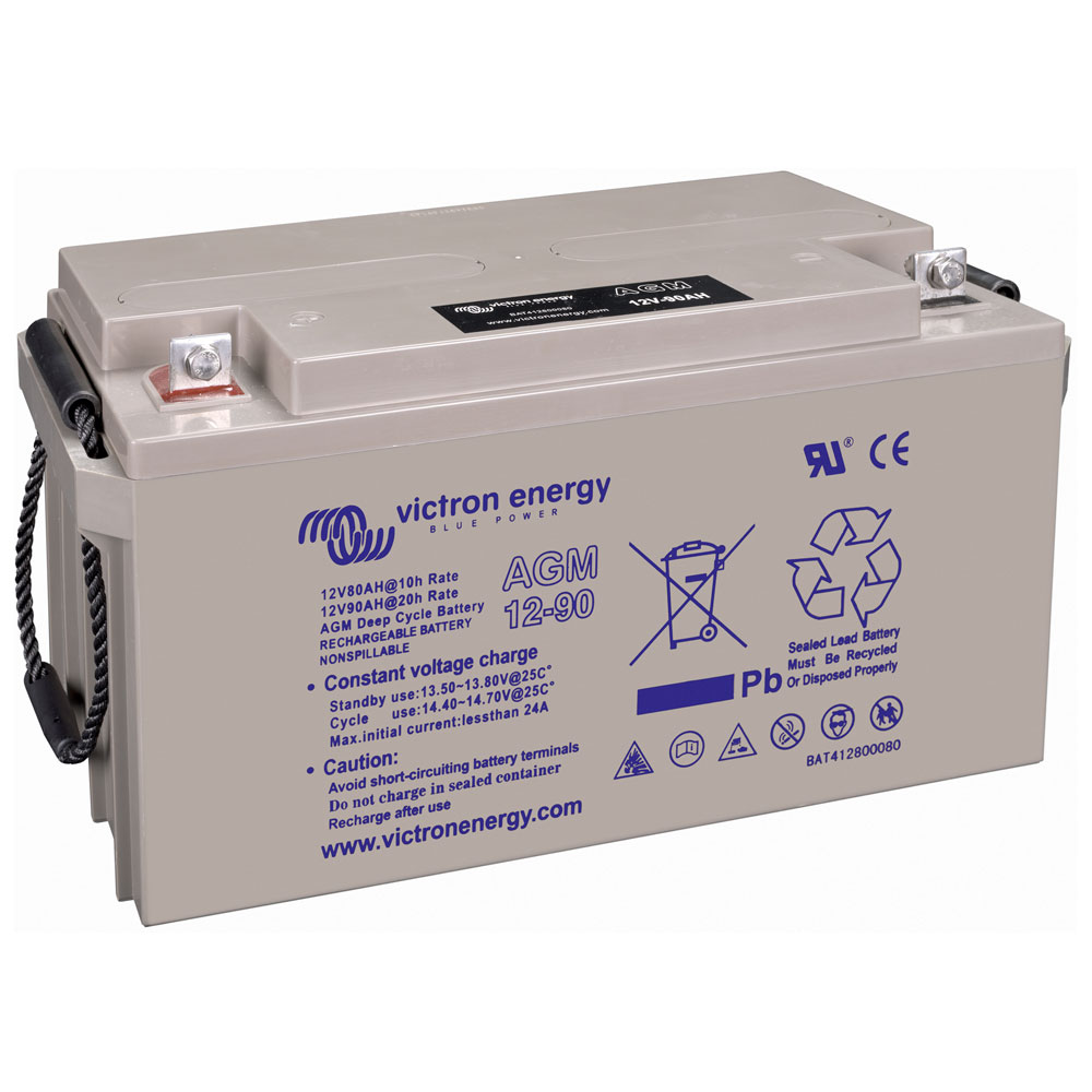 12V/90Ah AGM Deep Cycle Batt.