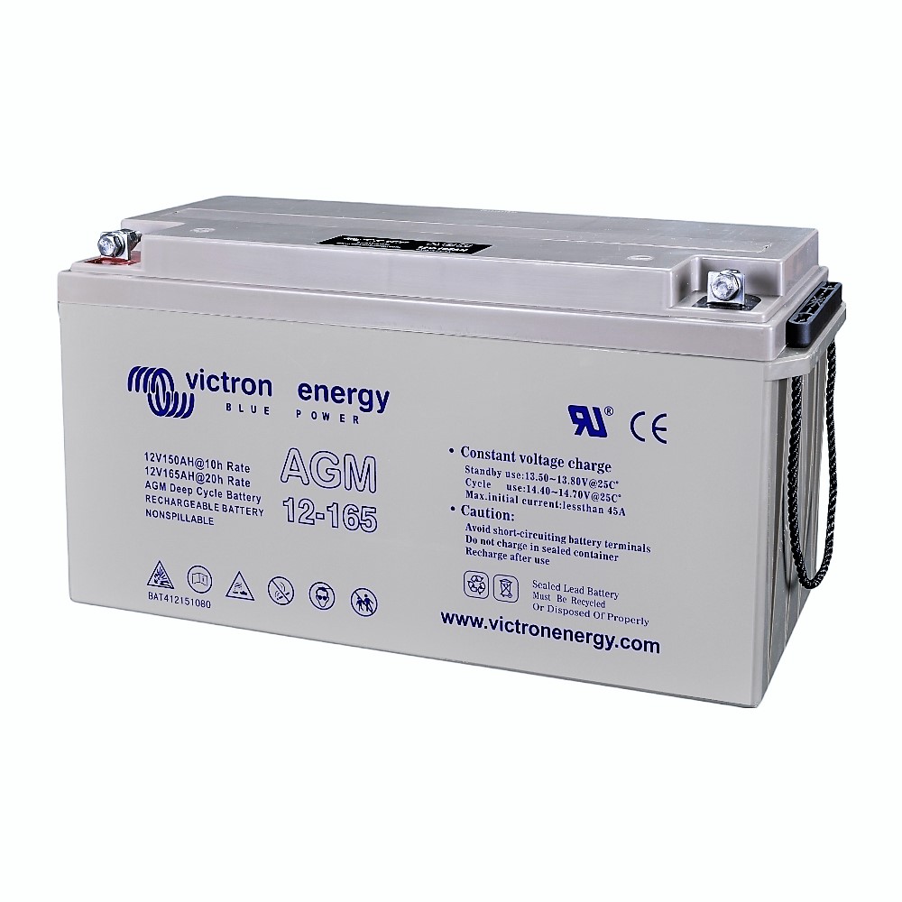 12V/165Ah AGM Deep Cycle Batt.