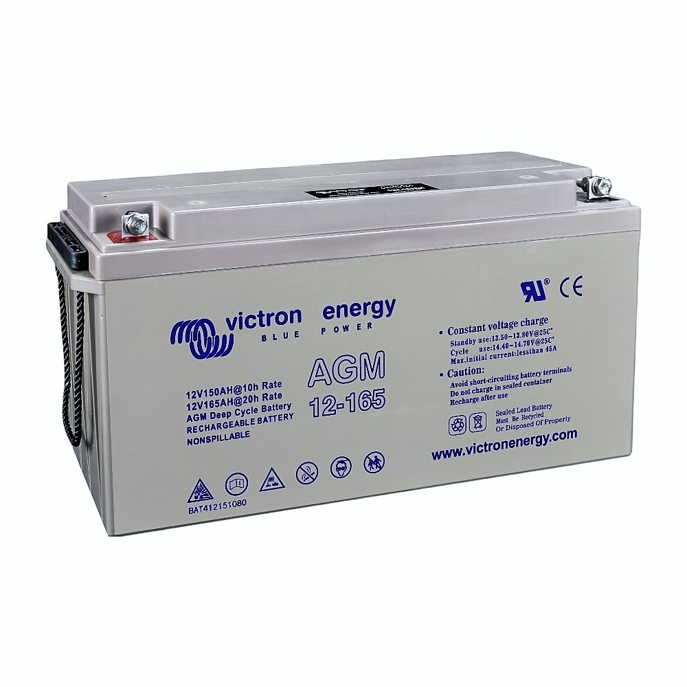 12V/165Ah AGM Deep Cycle Batt.