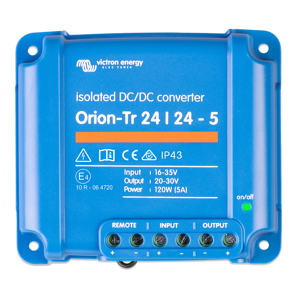 Orion-Tr 24/24-5A (120W) Isolated DC-DC converter