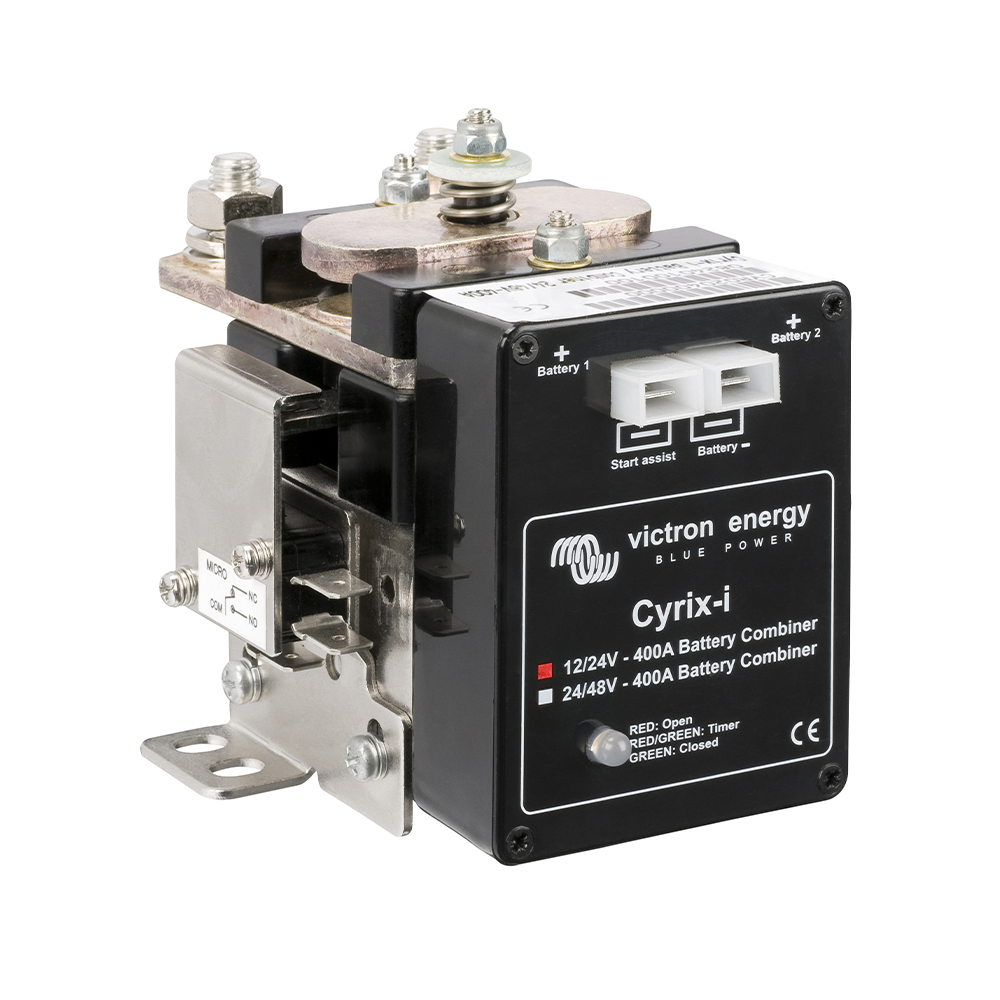 Cyrix-i 12/24V-400A intelligent combiner