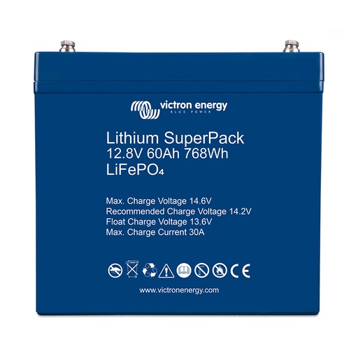 [BAT512060705] Lithium SuperPack 12.8V/60Ah (M6)