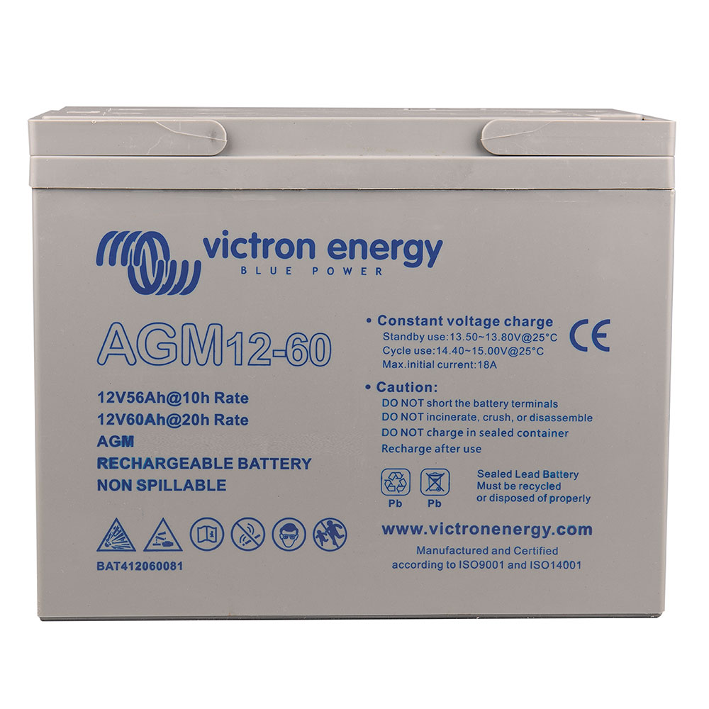 12V/60Ah AGM Deep Cycle Batt.