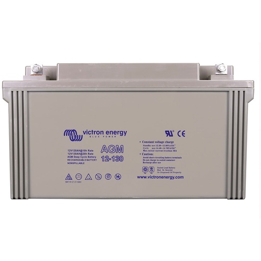 [BAT412121084] 12V/130Ah AGM Deep Cycle Batt.