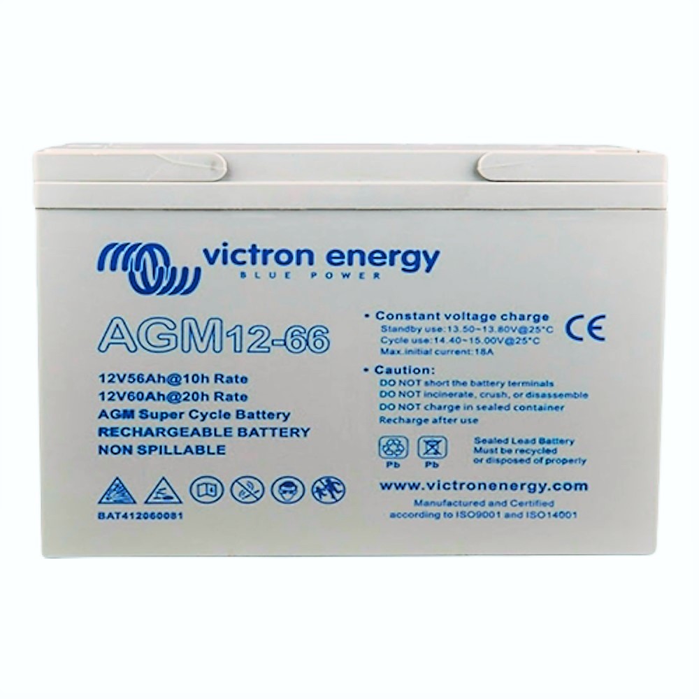 12V/66Ah Gel Deep Cycle Batt.