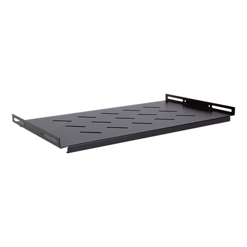 Bandeja Fija Ideal 1u 19" F-350mm - Anclaje en 4 puntos - Rack F-600