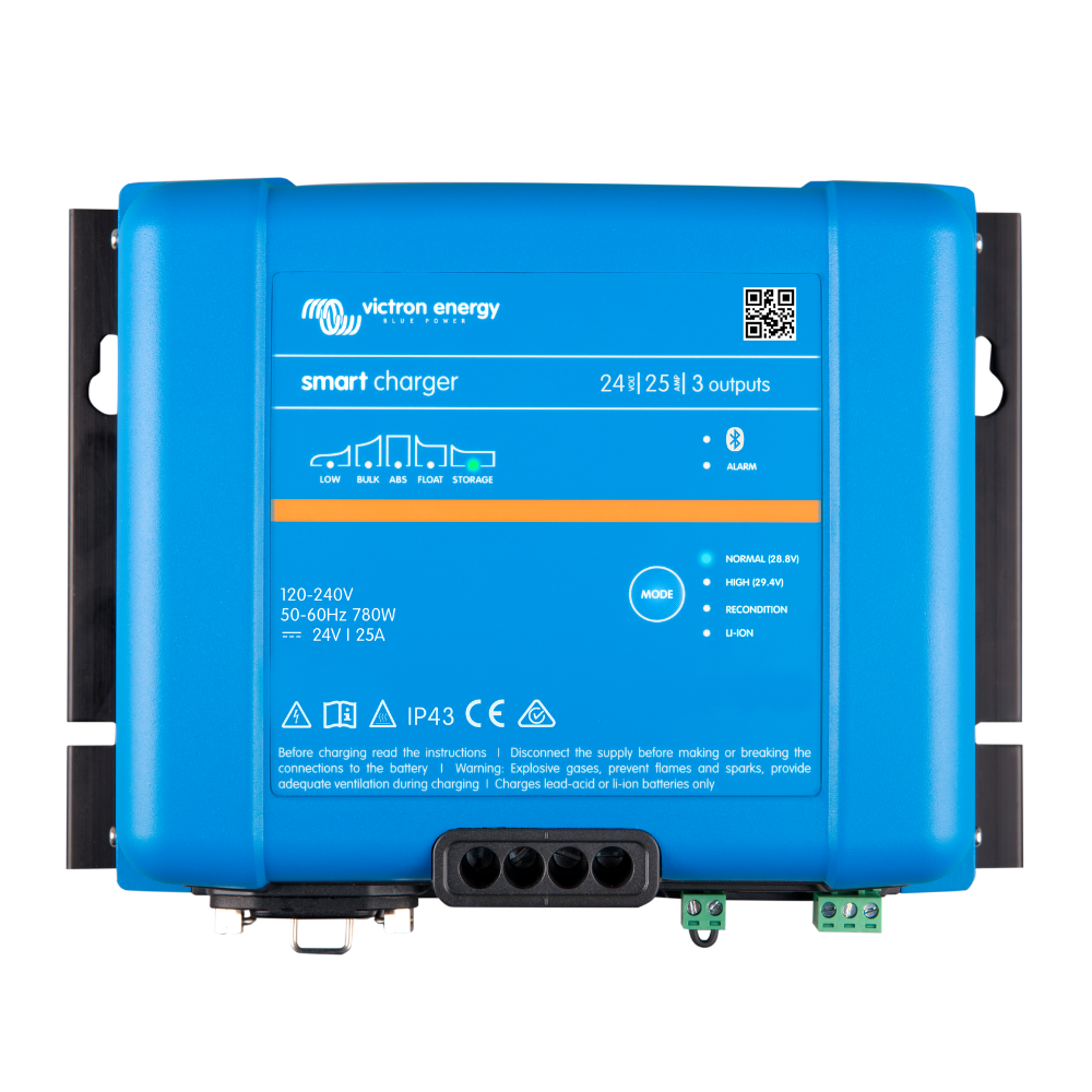 Cargador de Baterías Smart IP43 24/25 (3)  120/240V