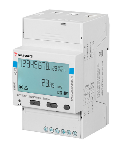 Energy Meter EM540 - 3 phase - max 65A/phase