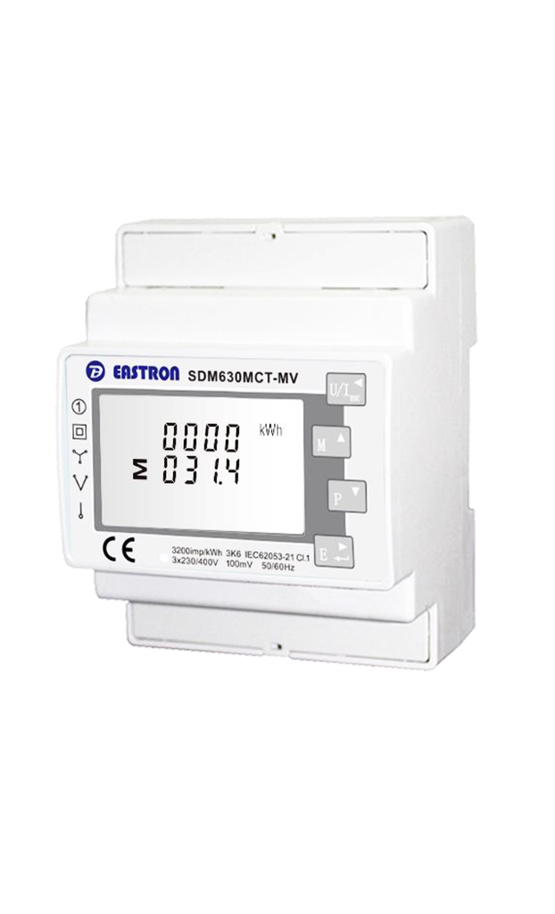 Meter Trifásico Growatt TPM-CT-E (250A) con toroidal