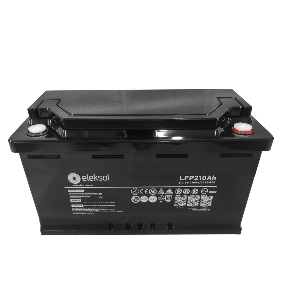Batería Litio Eleksol 210Ah/12,8V Bluetooth V2
