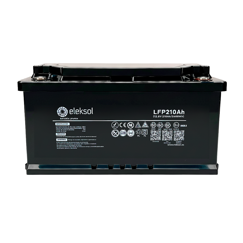Batería Litio Eleksol 210Ah/12,8V Bluetooth V2