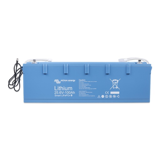 [BAT524110610] LiFePO4 Battery 25.6V/100Ah - Smart