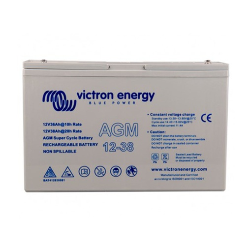 [BAT412350084] 12V/38Ah AGM Deep Cycle Batt.