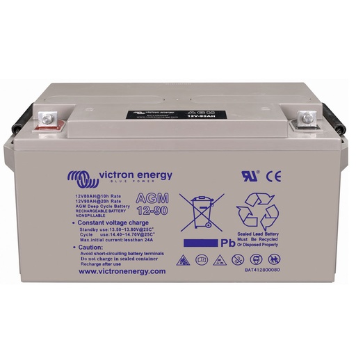 [BAT412800084] 12V/90Ah AGM Deep Cycle Batt.