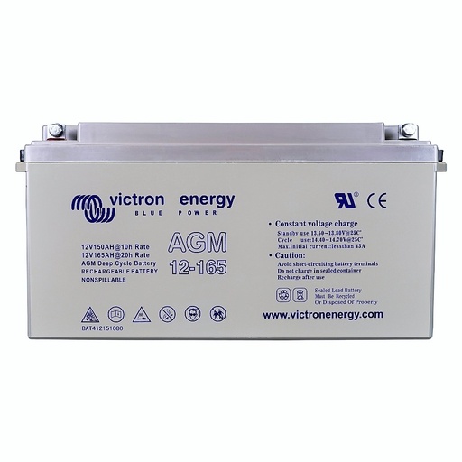 [BAT412151084] 12V/165Ah AGM Deep Cycle Batt.