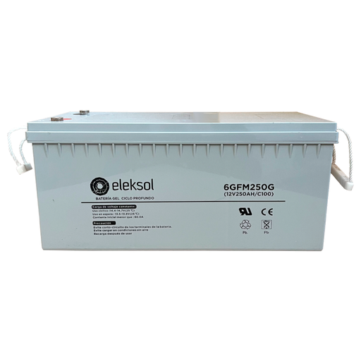 [6GFM250G] Batería Gel Eleksol 12V/250Ah