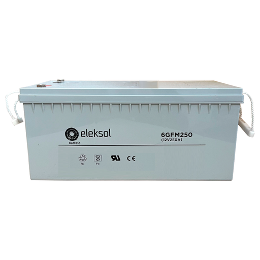 [6GFM250] Batería AGM Eleksol 12V/250Ah