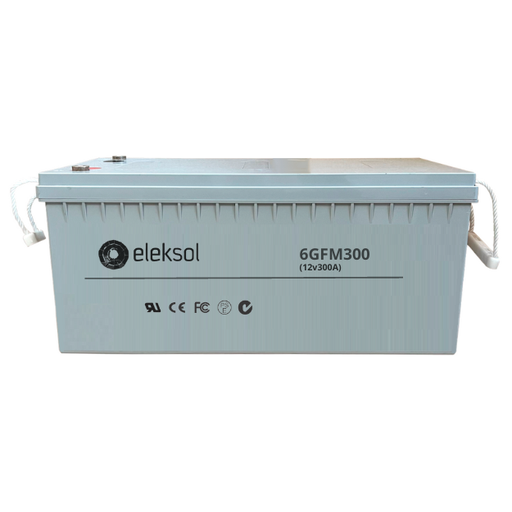 [6GFM300] Batería AGM Eleksol 12V/300Ah