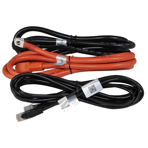[- +/- HV] Cable +/- conexión Pylontech (HV)