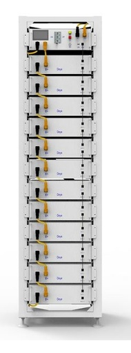 [3U-HRACK] Rack para 12 Baterías BOS-GM Deye